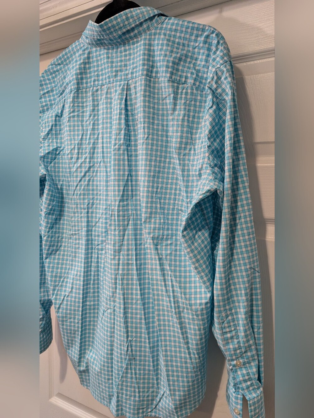 Vineyard Vines Performance Men's Light Blue Teal Classic Fit Tucker Shirt Large - Picture 15 of 15